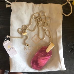 Pink Kendra Scott Necklace